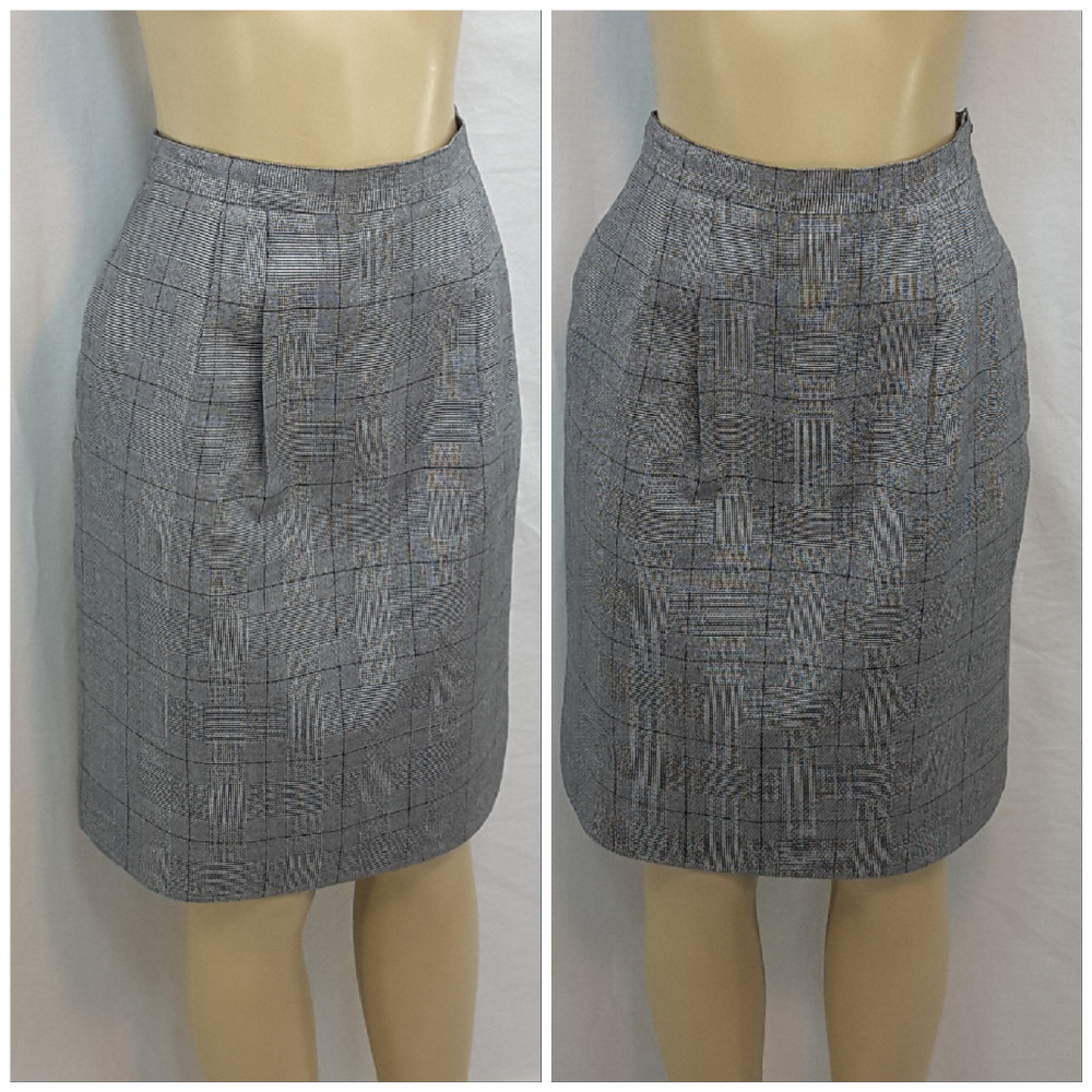 NEW YORK & CO, POCKETS Checkered Skirt, size 11 - Picture 6 of 8